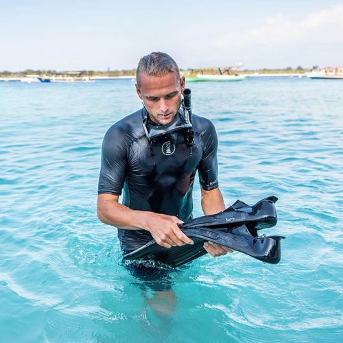 Fourth Element Rashguard Hydro-T Short Sleeve czarny męski (HYMS03)